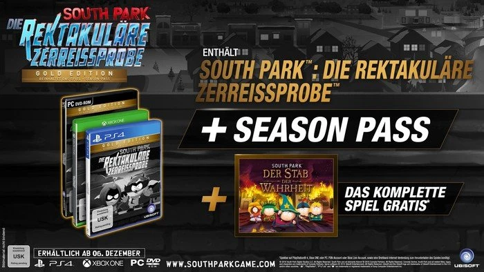 South Park: Die Rektakuläre Zerreissprobe - Gold Edition (PC)