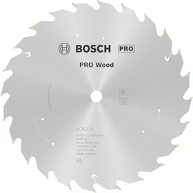 Bosch Professional Standard for Wood Kreissägeblatt 24Z, 165x1x10mm, 1 Stück