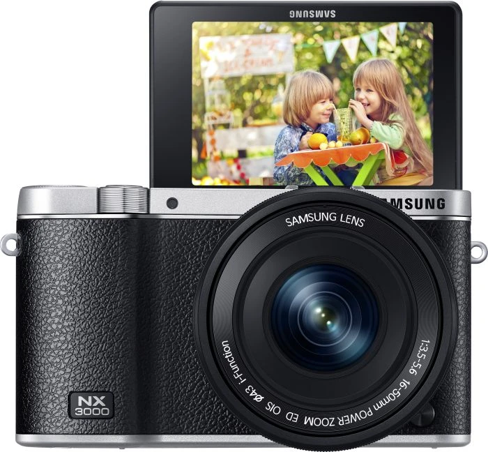 Samsung NX3000 schwarz mit Objektiv NX 16-50mm 3.5-5.6 ED PZ OIS i-Function