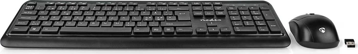 Nedis Tastatur und Maus Set, Wireless, USB, ND