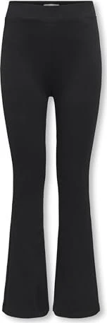 ONLY Paige Ausgestellt Leggings Hose schwarz (Junior)