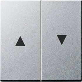 Gira Wippe 2fach mit Pfeilsymbol, alu
