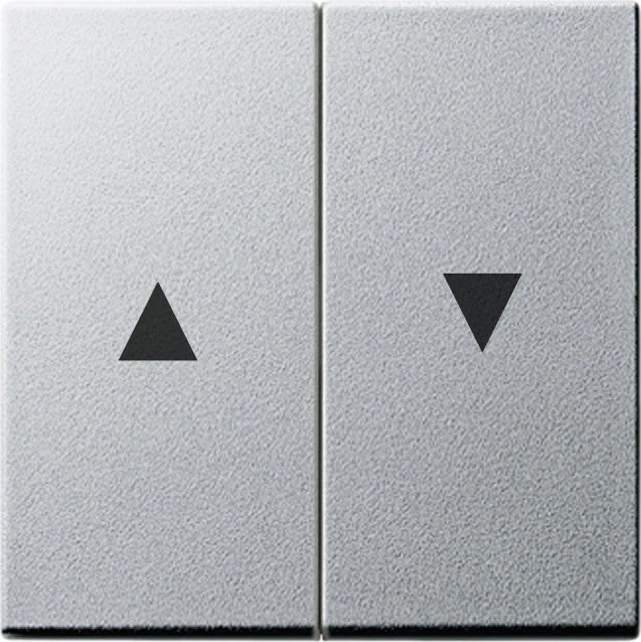 Gira Wippe 2fach mit Pfeilsymbol, alu