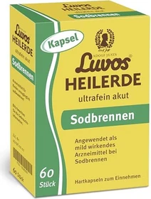 Luvos Heilerde ultrafein akut Sodbrennen Kapseln, 60 Stück