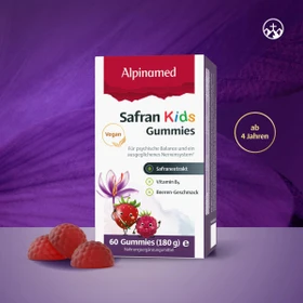 Alpinamed Safran Kids Gummibären, 60 Stück