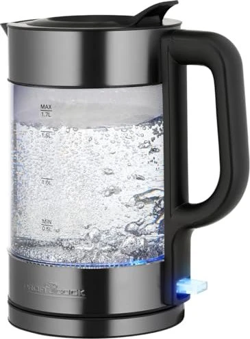 Proficook PC-WKS 1322 G Glas-Wasserkocher dark inox