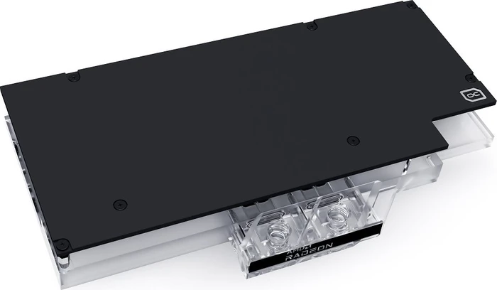 Alphacool Eisblock Aurora Acryl GPX-A AMD Radeon RX 6800 Nitro+ mit Backplate