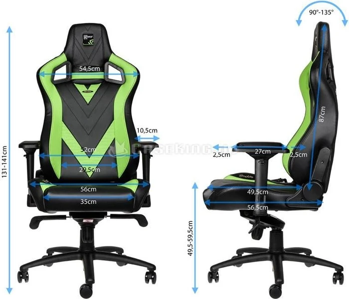 noblechairs Epic GeForce GTX Edition Gamingstuhl, schwarz/grün