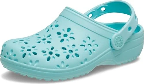 Crocs Classic Floral Cut-Out aquamarine (Junior)