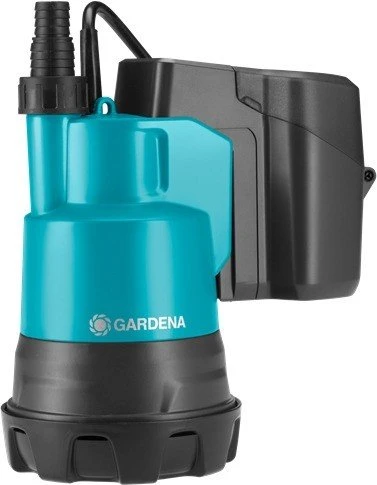 Gardena 2000/2 Li-18 Akku-Klarwassertauchpumpe solo