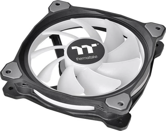 Thermaltake Riing Duo 12 LED RGB Radiator TT Premium Edition, LED-Steuerung, 120mm, 3er-Pack