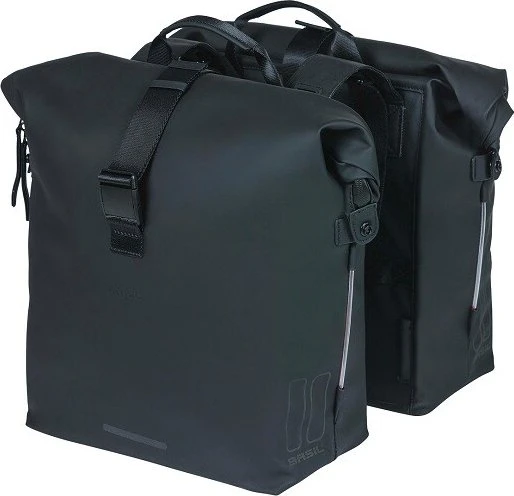 Basil SoHo Nordlicht Doppeltasche Gepäcktasche night black