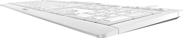 Cherry Stream Keyboard 2019, weiß/grau, USB, DE