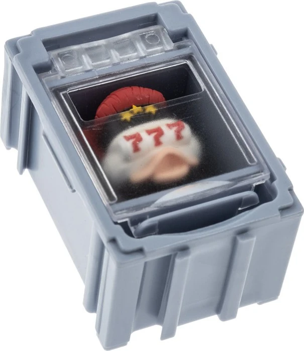 Ducky x Hot Keys Project Ducky League Keycap Super Hero - Lucky, Kunstharz (Resin), schwarz/beige/rot, 1 Taste