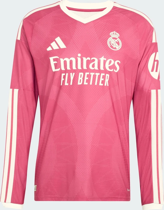 adidas Real Madrid Authentic 2026/2027 Ausweichtrikot langarm (Herren)