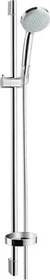 Hansgrohe Croma 100 Brauseset Vario mit Brausestange 90cm und Seifenschale