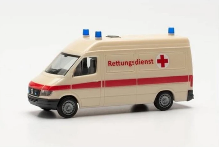 Herpa Mercedes-Benz Sprinter '96 RTW Rettungsdienst