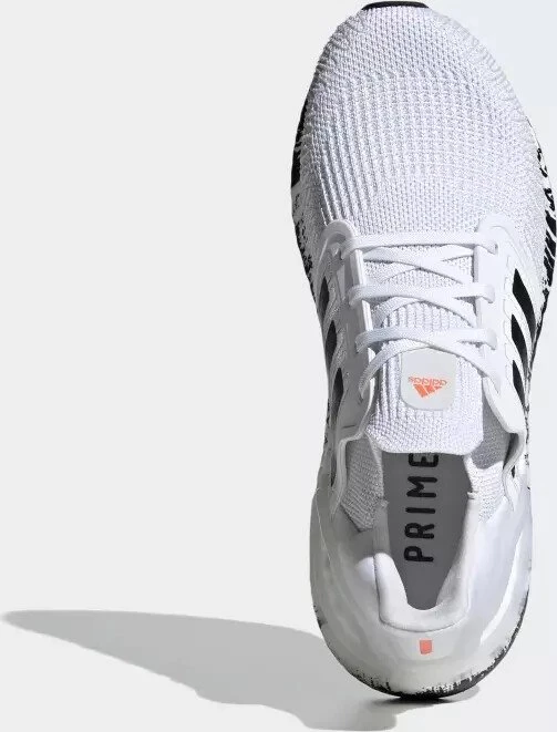 adidas Ultraboost 20 cloud white/core black/signal coral (Damen)