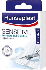 Hansaplast Sensitive, 6cm x 2m, 1 Stück