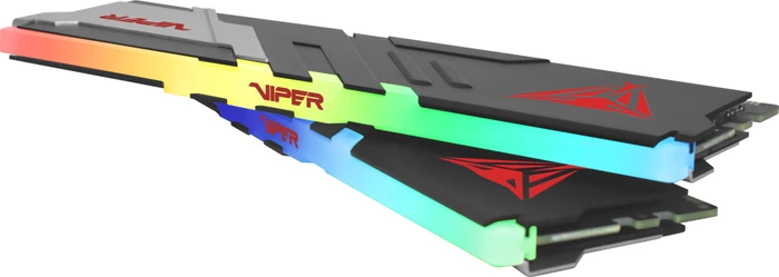 Patriot Viper VENOM RGB UDIMM 64GB Kit, DDR5-6000, CL30-40-40-76