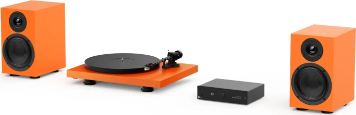 Pro-Ject Colourful Audio System 2 signal orange