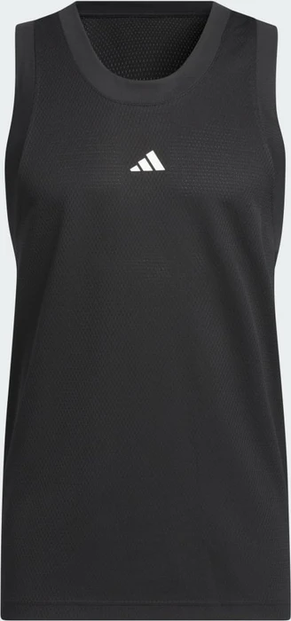 adidas Basketball Legends Shirt ärmellos schwarz/weiß (Herren)