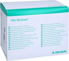B.Braun Sterican Einmalkanüle 27G 25mm, 100 Stück
