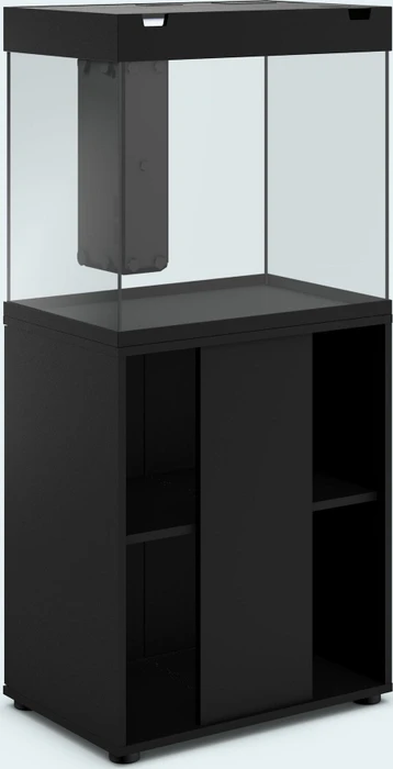Juwel Lido 120 LED Aquarium-Set mit Unterschrank, schwarz/schwarz, 120l
