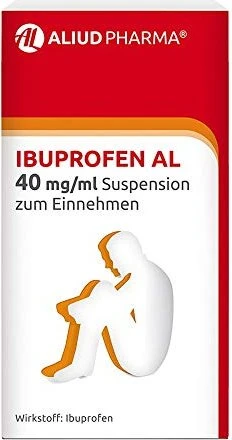 Aliud Ibuprofen AL 40mg/ml Suspension, 100ml