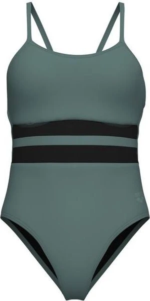 Arena Mesh Equals Badeanzug sage (Damen)
