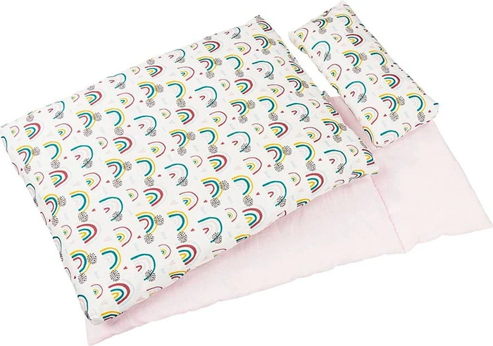 Goki Puppenbettzeug Regenbogen