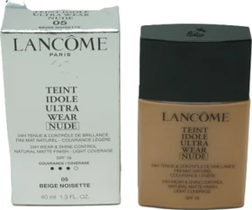 Lancôme Teint Idole Ultra Wear Nude Foundation 05 Beige Noisette LSF19, 40ml