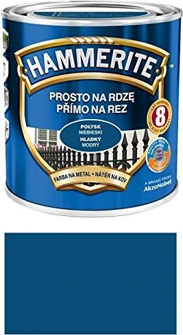 Hammerite Metallschutz-Lack außen glänzend blau, 250ml