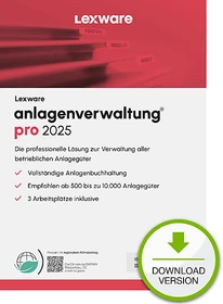 Lexware Anlagenverwaltung Pro 2024, ESD (deutsch) (PC) (09094-2037)