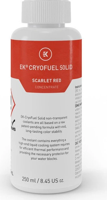 EK Water Blocks EK-CryoFuel Solid Scarlet Red, Konzentrat, 250ml