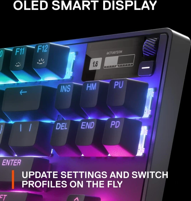 SteelSeries Apex Pro TKL Wireless 2023, OmniPoint 2.0, USB/Bluetooth, US