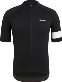 Rapha Core Trikot kurzarm schwarz (Herren)