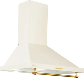 Klarstein Montblanc 60 Wand-Dunstabzugshaube vintage creme