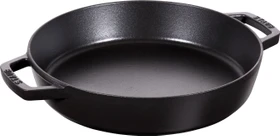 Zwilling Staub Bratpfanne rund mit zwei Griffen 26cm schwarz