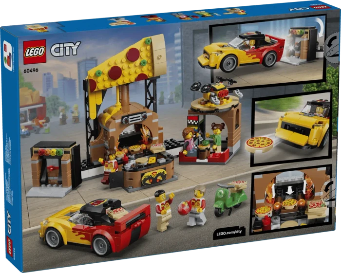 LEGO City - Pizza-Liefererlebnis mit Fahrzeugen