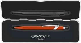 Caran d'Ache 849 Colormat-X Kugelschreiber orange, Metalletui