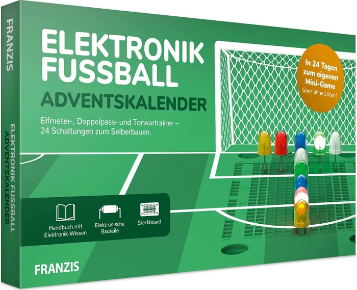 Franzis Elektronik Fußball Adventskalender 2021