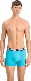 Puma Basic 2er Boxer Briefs aqua/blue (Herren)