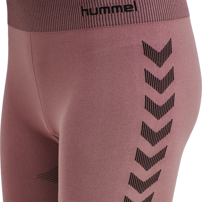 hummel Seamless Training Short Tights Hose kurz dusty rose (Damen)