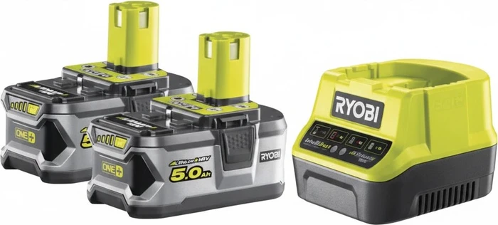Ryobi RC18120-250 Starterset 18V, 5.0Ah, Li-Ionen, 2 Akkus [10.0Ah] [180Wh]