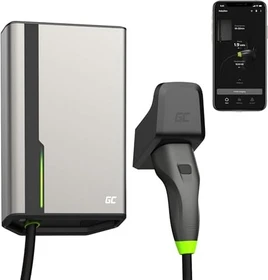 Green Cell HabuDen Wallbox 22kW, 7.5m Ladekabel