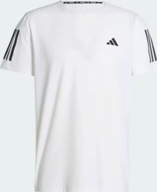 adidas Own the Run Laufshirt kurzarm weiß (Herren)