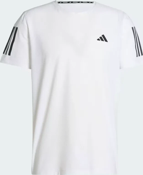 adidas Own the Run Laufshirt kurzarm weiß (Herren)