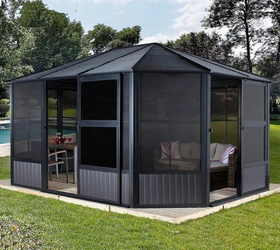 Sojag Charleston Pavillon 12x15 anthrazit