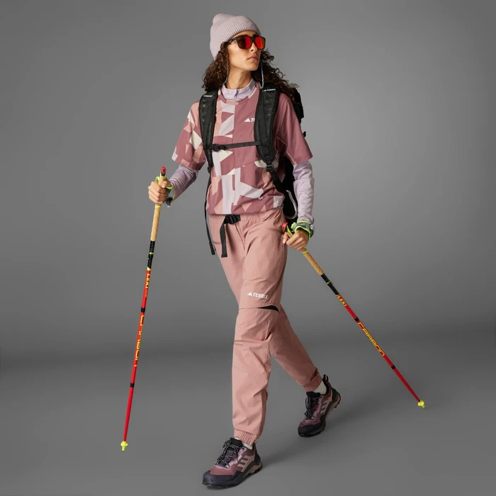 adidas Utilitas Hiking Zip-Off Hose lang warm clay (Damen)